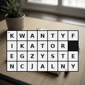 Hasło krzyżówkowe kwantyfikator mówiący że istnieje takie podstawienie zmiennej że dane twierdzenie zachodzi - kwantyfikator egzystencjalny – rozwiązanie, synonimy, podpowiedzi i definicje krzyżówkowe